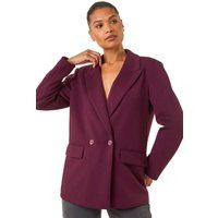 Roman Premium Stretch Ponte Blazer 10 female