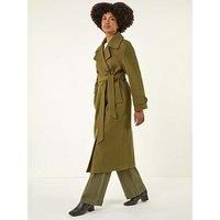 Roman Textured Premium Belted Smart Coat 16 female