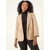 Roman Petite Faux Suede Blazer 18 female