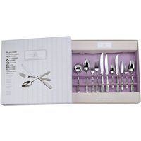 Arthur Price 'Dune' Stainless Steel 52 Piece 6 Person Boxed Cutlery Set in Silver