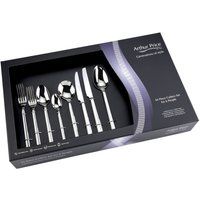 Arthur Price 'Horizon' Stainless Steel 44 Piece 6 Person Boxed Cutlery Set in Silver