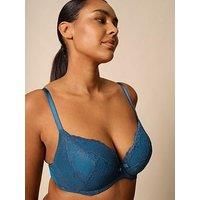 Gossard Superboost Lace Bra Underwired Plunge Removable Padding Bras Lingerie