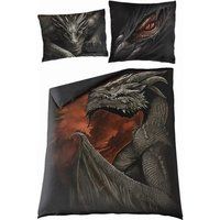 Spiral  Double HE2413  's Duvet cover in Black