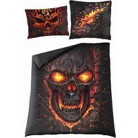 Spiral  Double HE2419  's Duvet cover in Black