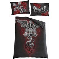 Spiral  Single HE2601  's Duvet cover in Black