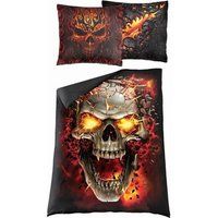 Spiral  Double HE2683  's Duvet cover in Black