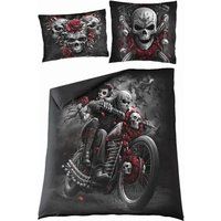 Spiral  Double HE2651  's Duvet cover in Black