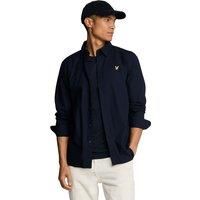 Lyle & Scott  LS406  men's Long sleeved Shirt in Blue