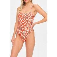 Kbx Swim Print Essential Swimsuit