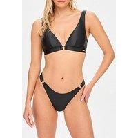 Kbx Swim Solid Collections Bikini Top - Black