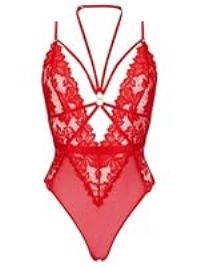 Ann Summers Confession Crotchless Body Red