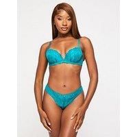 Ann Summers Sexy Lace Brazilian In Blue
