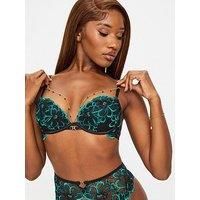 Ann Summers Midnight Seduction Padded Plunge Bra