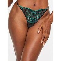 Ann Summers Midnight Seduction Thong In Black