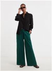 JD WILLIAMS Cheesecloth Cropped Wide Leg Culottes 30