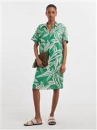 JD WILLIAMS Collared Short Sleeve Tunic Dress 30