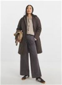 JD WILLIAMS Cord Collar Quilted Barn Coat 16