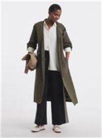 JD WILLIAMS Funnel Neck Trench Coat 32