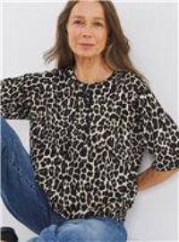 JD WILLIAMS Half Sleeve Raglan Knitted T Shirt 16-18