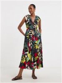 JD WILLIAMS Tie Front Midi Dress 30