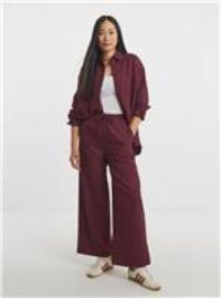 JD WILLIAMS Printed Drawstring Wide Leg Trouser 22