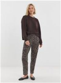 JD WILLIAMS Printed Jersey Tapered Leg 32