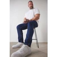 BadRhino Big & Tall Blue Ultra Stetch Jeans - Men/'s - Plus Size Curve