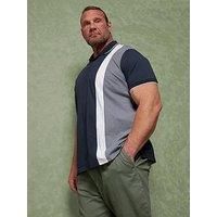Big & Tall Men's Cut & Sew Polo Shirt