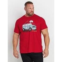 Big & Tall Men's Jeep Graphic Print T-Shirt