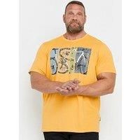 Big & Tall Men's Bicycle Print T-Shirt
