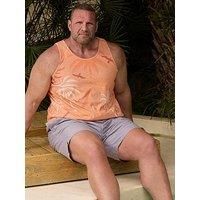 Big & Tall Palm Tree Print Vest