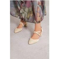 LTS Cross Strap Mary Jane Block Heel In Standard Fit