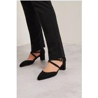 LTS Cross Strap Mary Jane Block Heel In Standard Fit