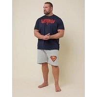 Big & Tall Men's Superman Pyjama Set