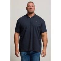Big & Tall Men's Zip Polo Shirt