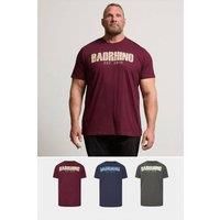 BadRhino Big & Tall Men's 3 Pack T-Shirts