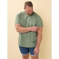 Big & Tall Men's Textured Short Sleeve T-Shirt