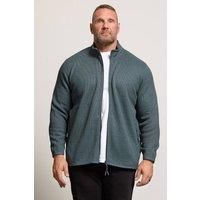 Big & Tall Men's Full Zip Textured Sweatshirt
