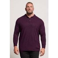 Big & Tall Men's Knitted Polo Shirt