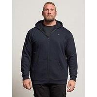 Big & Tall Men's Zip Through Hoodie