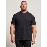 Big & Tall Men's Textured Ottoman T-Shirt