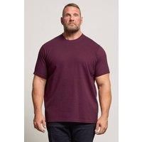 Big & Tall Men's Textured Ottoman T-Shirt