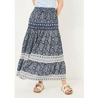 Fatface Jayla Water Maxi Skirt - Blue