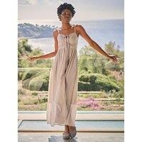 Fatface Meg Stripe Dress - Multi