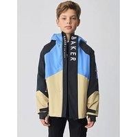 Ted Baker Boys Colourblock Coat - Beige