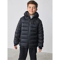 Ted Baker Boys Midweight Coat - Black