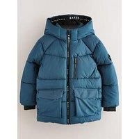 Ted Baker Boys Midlength Coat - Blue