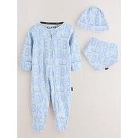 Ted Baker Baby Boys Sleepsuit Gift Set - Blue