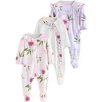 Ted Baker Baby Girls Bow Sleepsuits - Pink