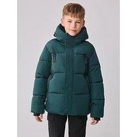Ted Baker Boys Regular Coat - Blue